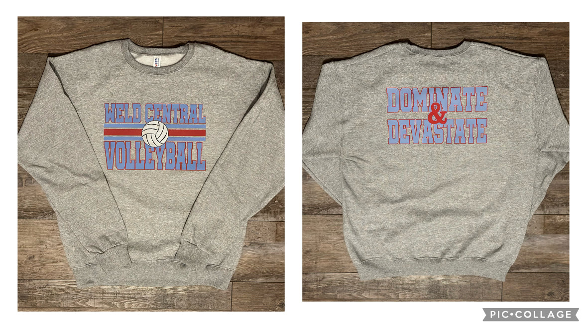 Weld Central Volleyball 2024 Season Shirts - Adult