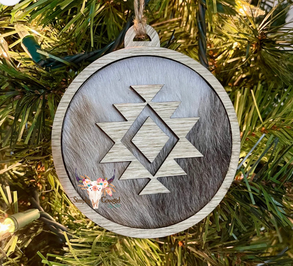 Cowhide Ornaments