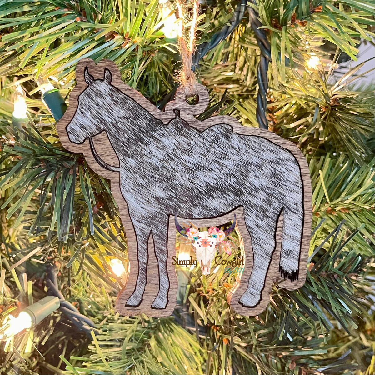 Cowhide Ornaments