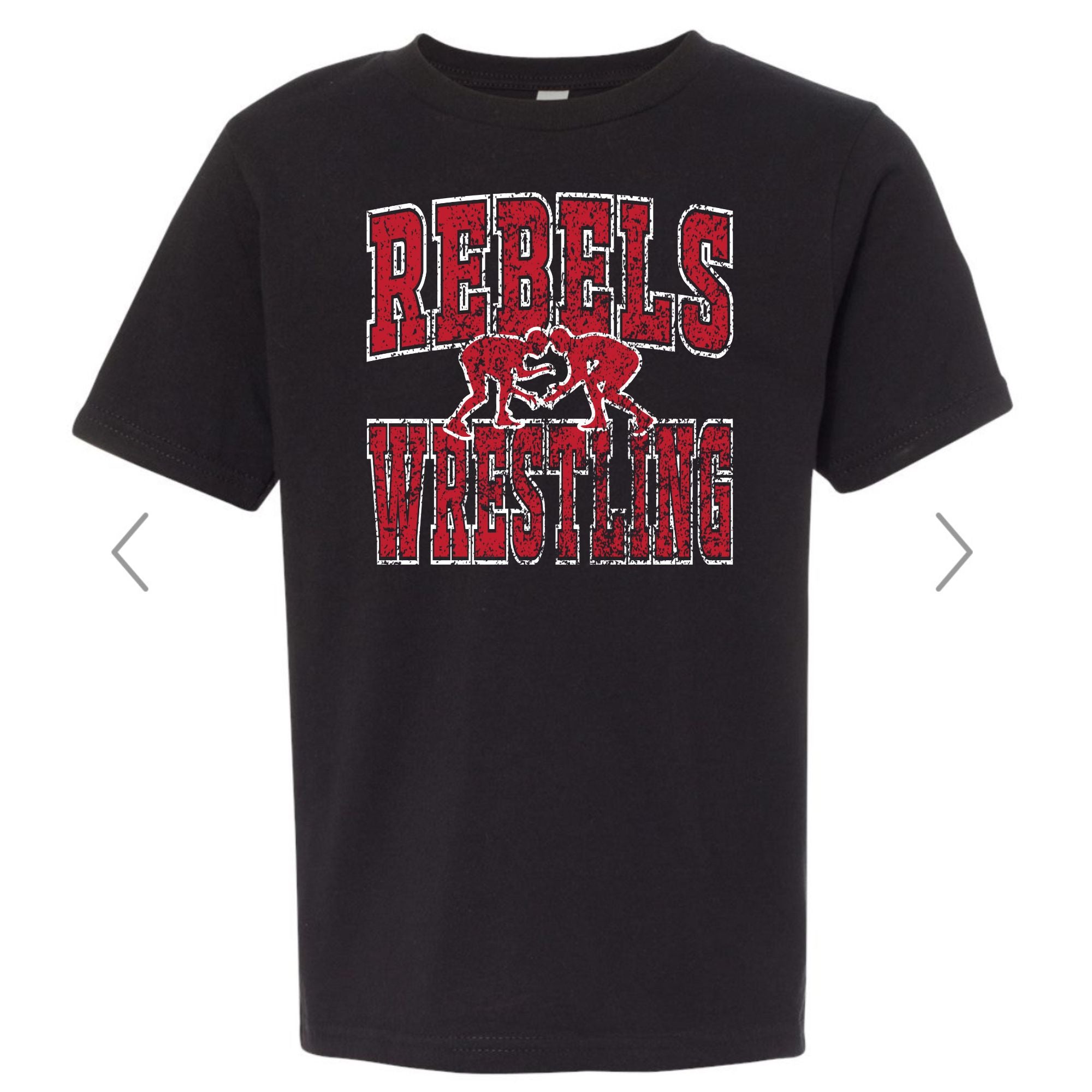 Rebels Wrestling Gildan Heavy Cotton Short Sleeve -Youth