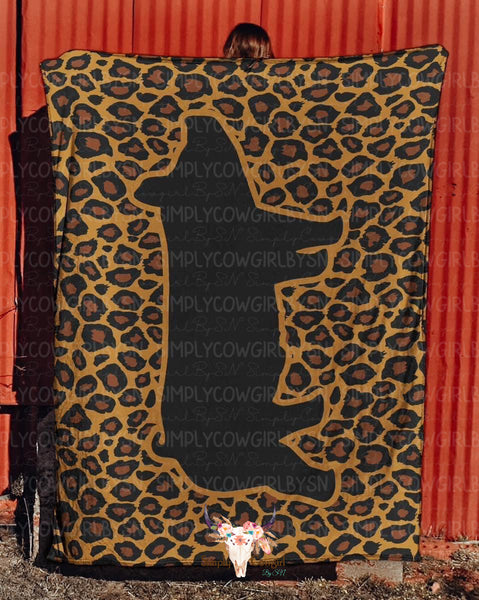 Livestock Plush Throw