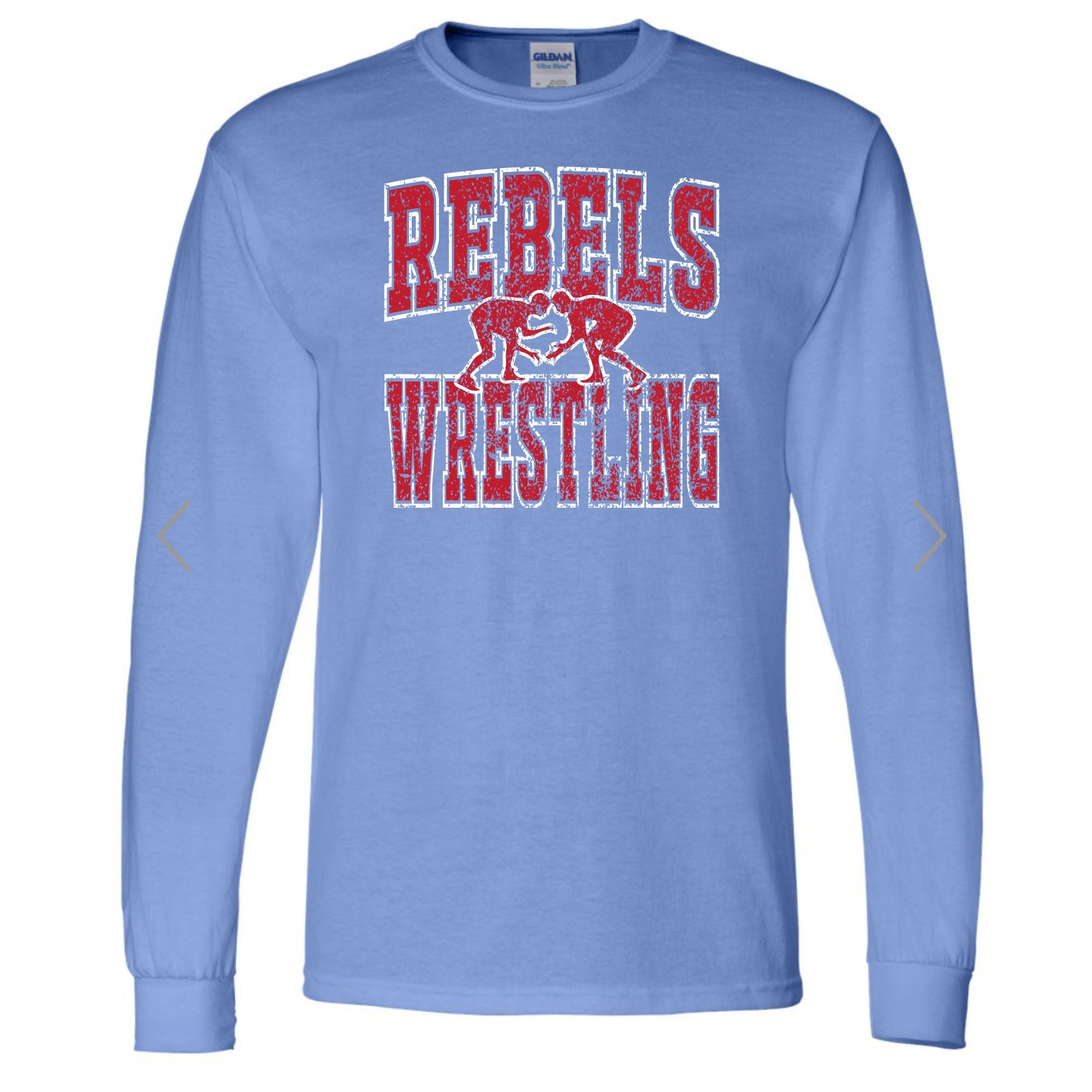 WCMS Rebels Wrestling Gildan 50/50 Blend Long Sleeve - Adult Unisex
