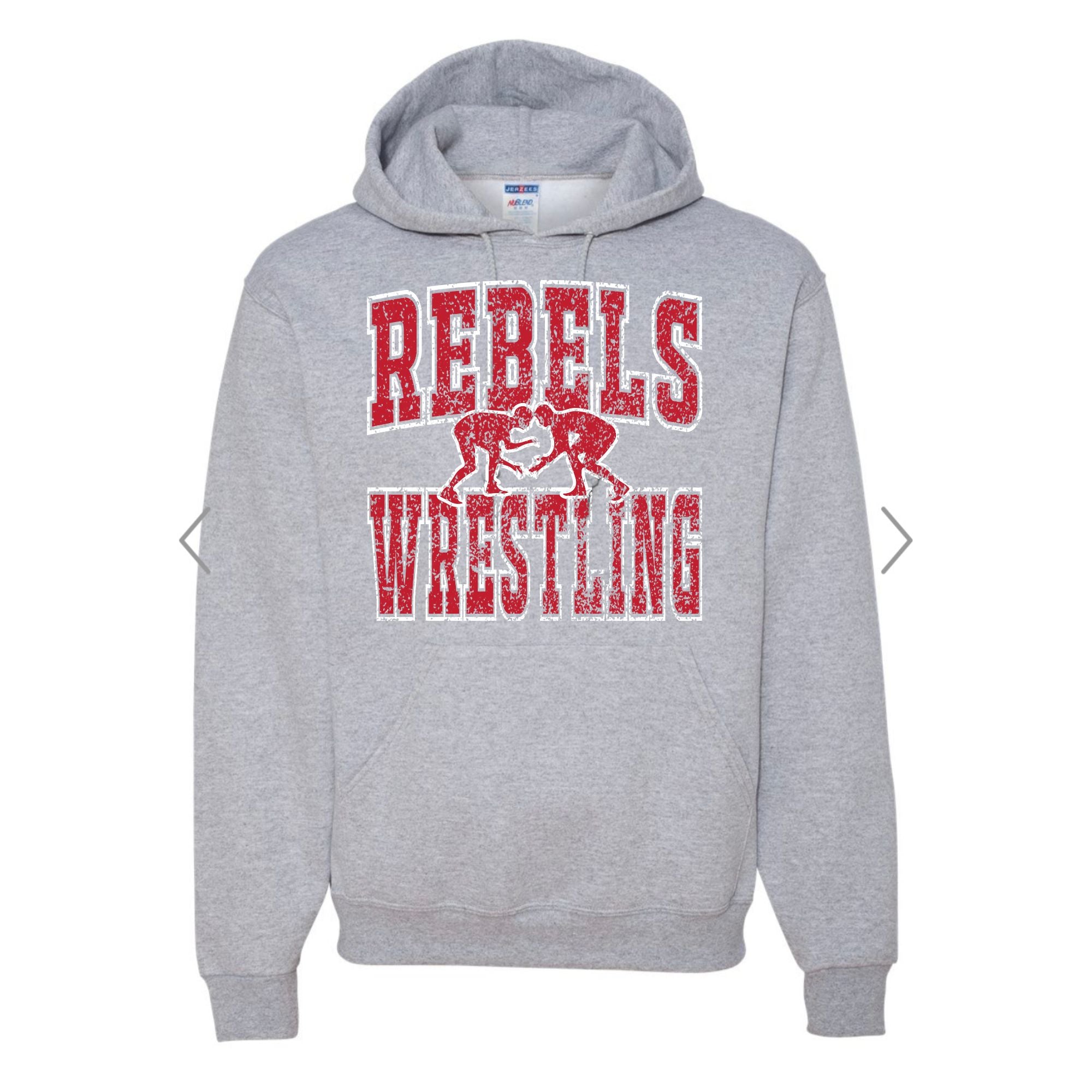 WCMS Rebel Wrestling Hoodies - Youth