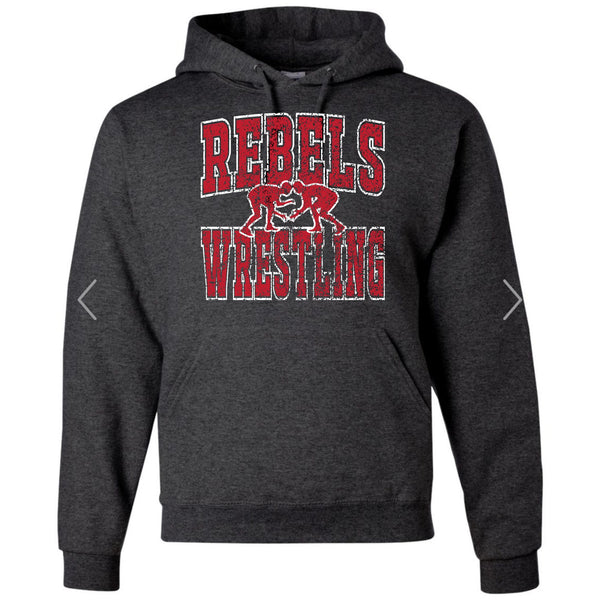 WCMS Rebel Wrestling Hoodies - Youth