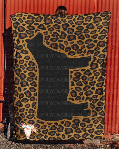 Livestock Plush Throw