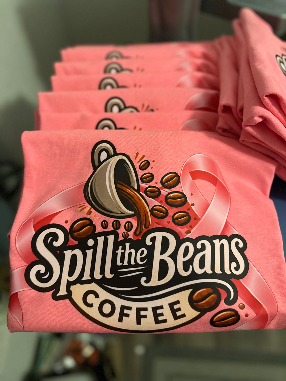 Spill the Beans - Pink Out T