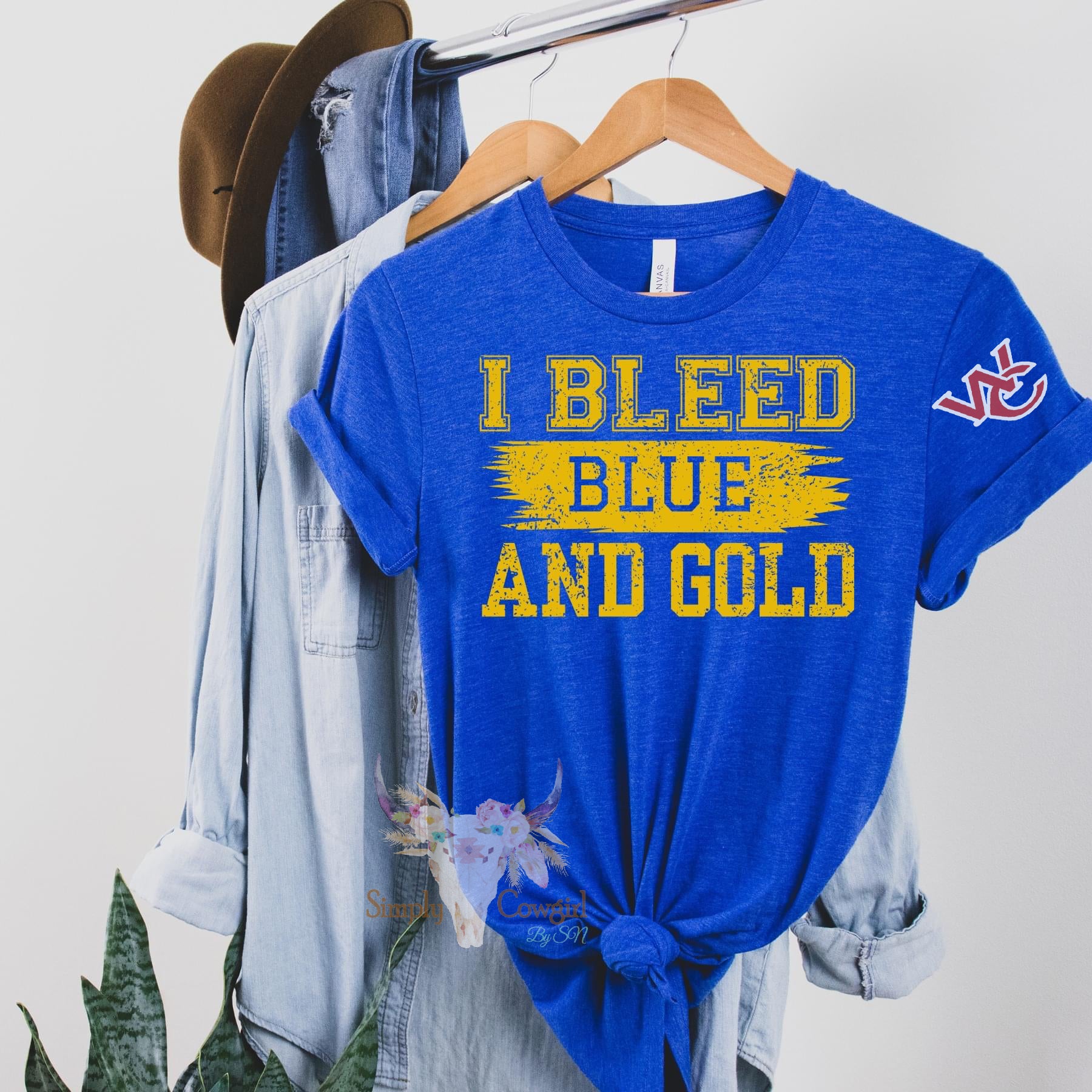 💙💛I Bleed Blue and Gold WC FFA T💙💛