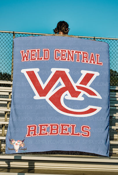 🩵Weld Central Fleece Stadium BLANKETS❤️