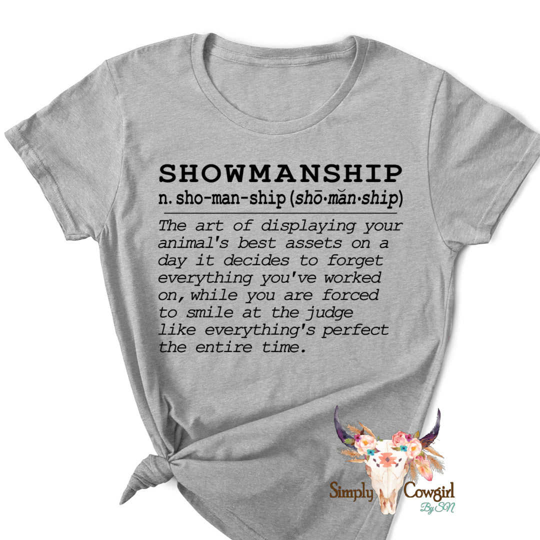Showmanship Definition