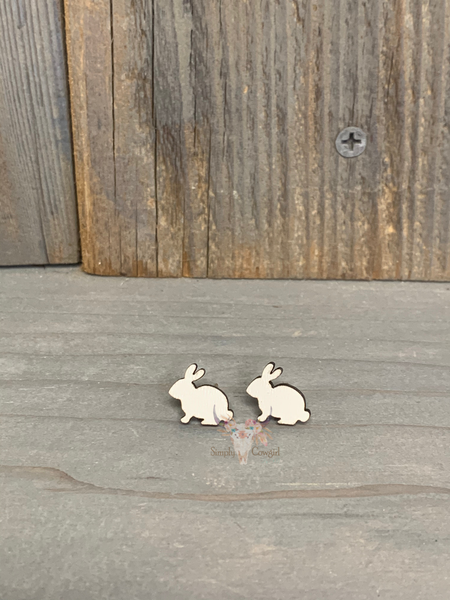 Laser Engraved Stud Earrings *Pre Order*